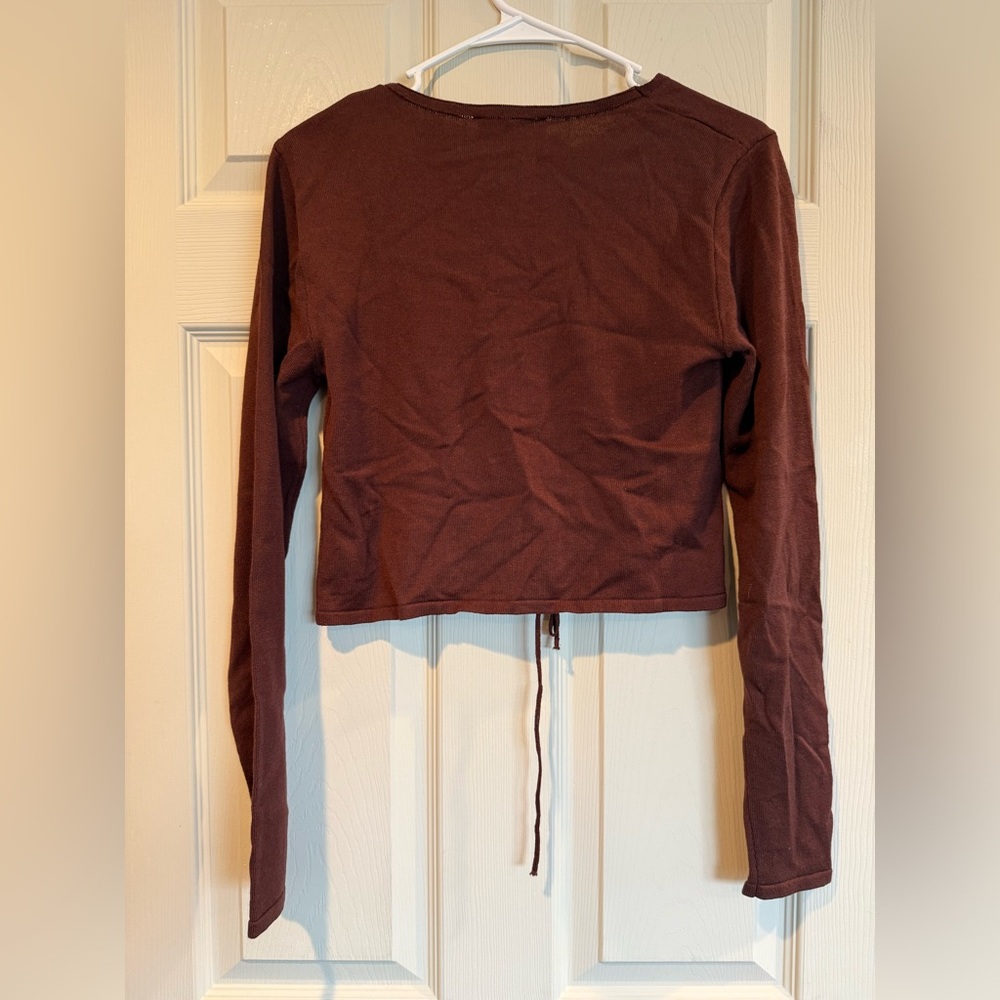 Mango Cropped Knit Top - Picture 8 of 8